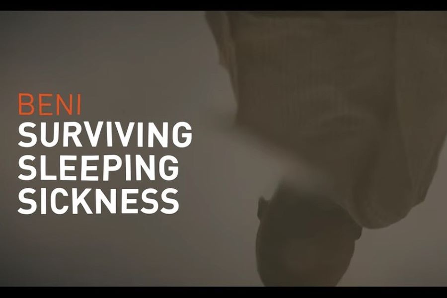 Startseite des Filmes „Beni: Surviving Sleeping Sickness“.