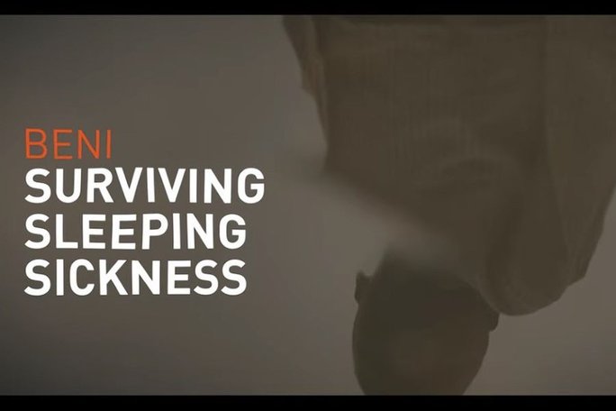 Startseite des Filmes „Beni: Surviving Sleeping Sickness“.