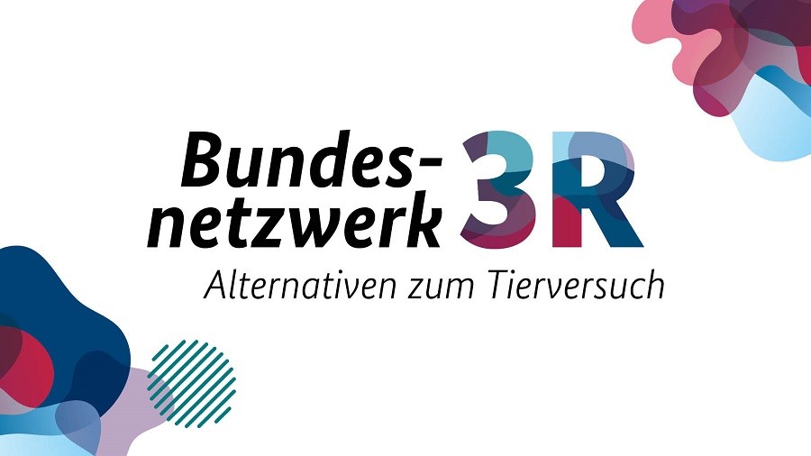 Logo "Bundesnetzwerk 3R - Alternativen zum Tierversuch"