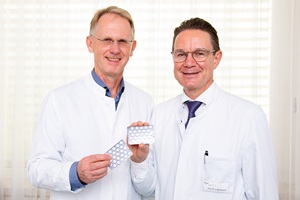 Prof. Dr. Udo Bavendiek (links) und Prof. Dr. Johann Bauersachs
