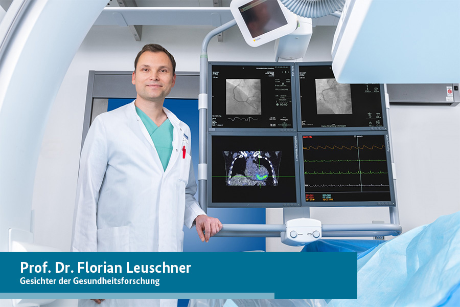Porträt von Professor Dr. Florian Leuschner in der Reihe „Gesichter der Gesundheitsforschung“