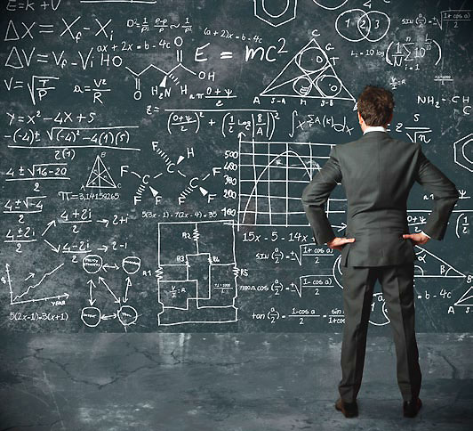 Viel Mathematik: Abläufe im Gehirn werden in Formeln gefasst, die man im Computer simulieren und überprüfen kann.