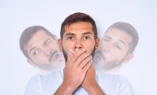 Das Tourette-Syndrom, eine angeborene Erkrankung des Nervensystems.