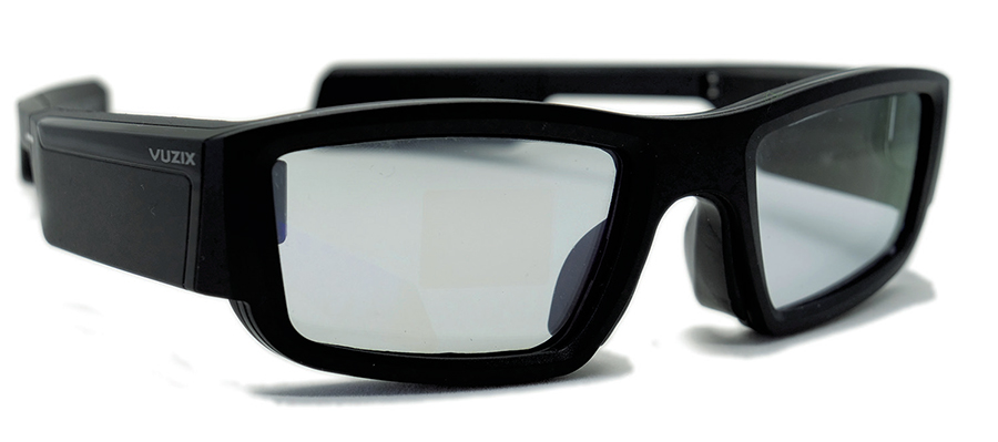 Basismodell einer Datenbrille mit Kamera