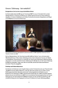 Foto der Internetseite "Genom-Editierung - fast natürlich?"