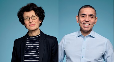 Professorin Dr. Özlem Türeci und Professor Dr. Uğur Şahin Professorin Dr. Özlem Türeci und Professor Dr. Uğur Şahin