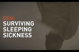 Startseite des Filmes „Beni: Surviving Sleeping Sickness“.