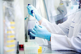 Analyse der COVID-19-spezifischen Immunantwort im Forschungslabor