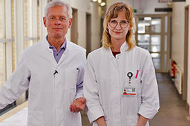 Dr. Linda Schönborn und Prof. Dr. Andreas Greinacher