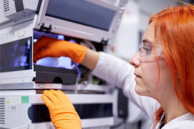 Die neue Scanning-SWATH-Technologie macht die Massenspektrometrie deutlich schneller und kostengünstiger als bisher. 