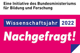 Logo Wissenschaftsjahr 2022 / Nachgefragt!